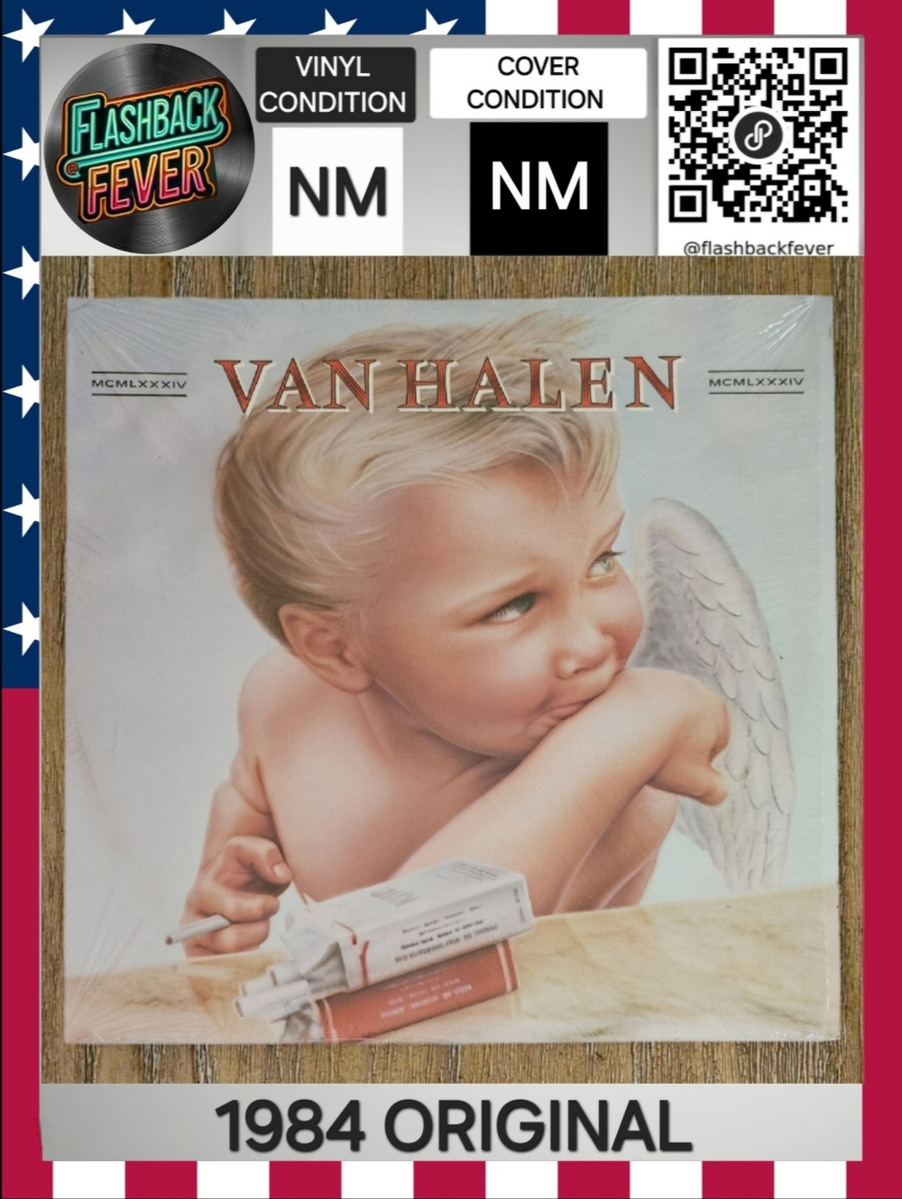 VAN HALEN•MCMLXXXIV•1984 US (#1-23985)•SRC Pressing